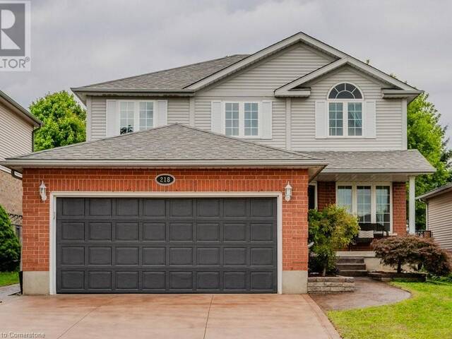 218 HEDGESTONE Court Kitchener Ontario