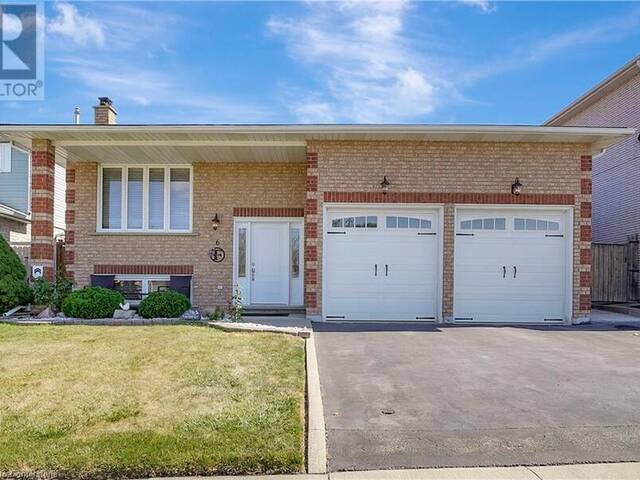 6 SANTA MARIA Drive Cambridge Ontario