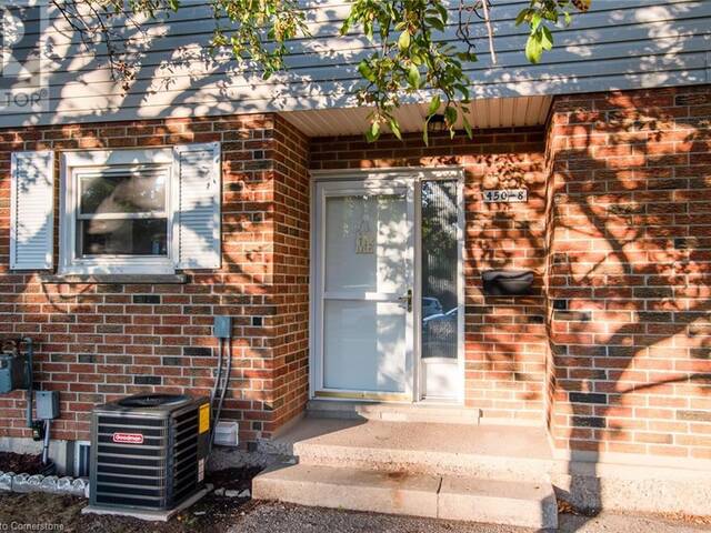 450 PIONEER Drive Unit# 8 Kitchener Ontario