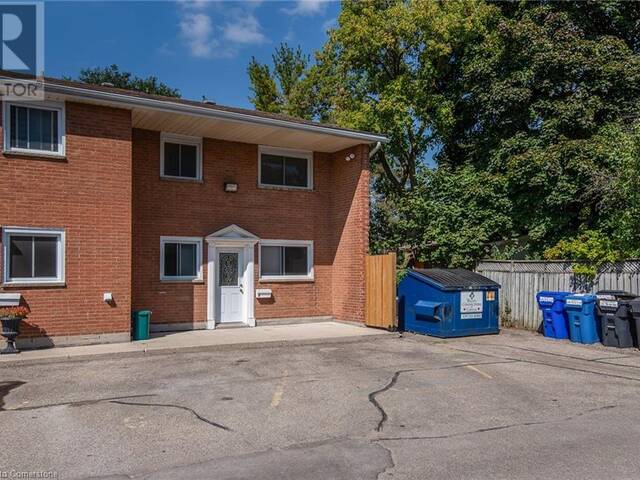 48 WINDOM Road Unit# G Kitchener Ontario