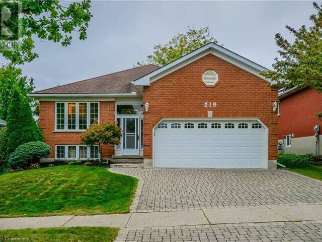 219 MISTY Court Kitchener Ontario