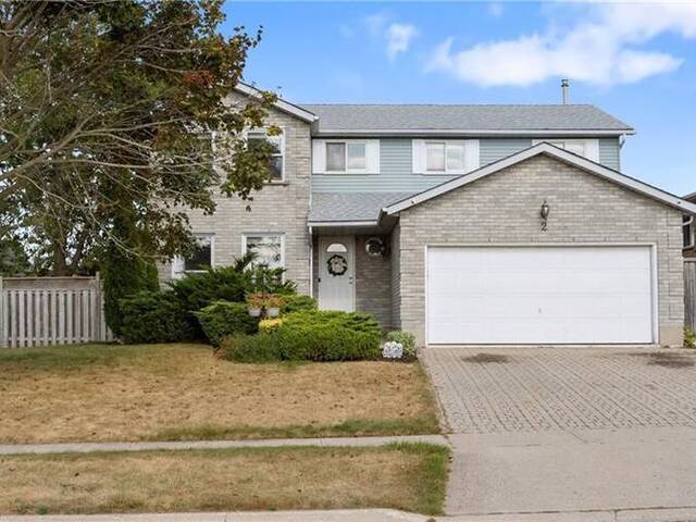 2 SANTA MARIA Drive Cambridge Ontario