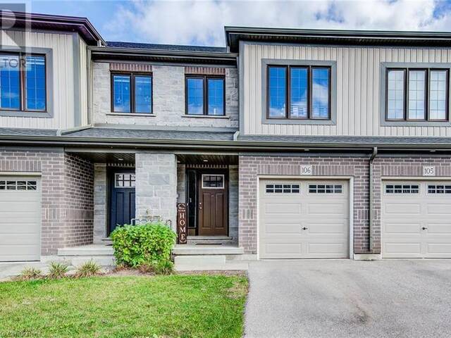 135 HARDCASTLE DRIVE Unit# 106 Cambridge Ontario