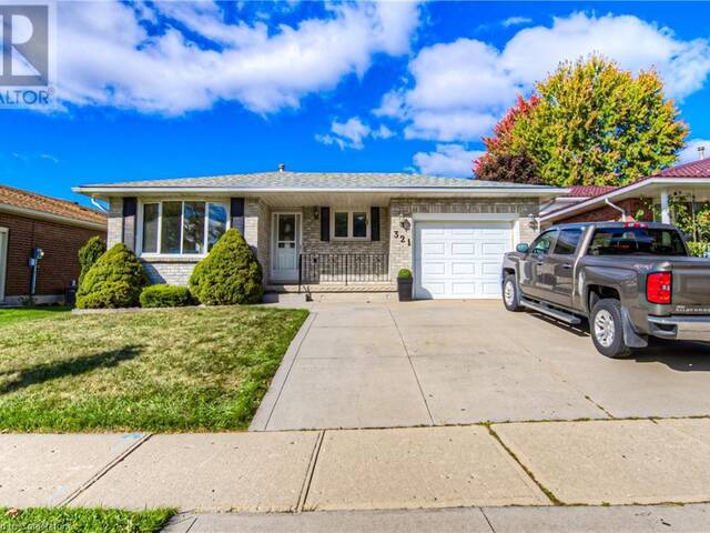 321 ROLLING MEADOWS Drive Kitchener Ontario