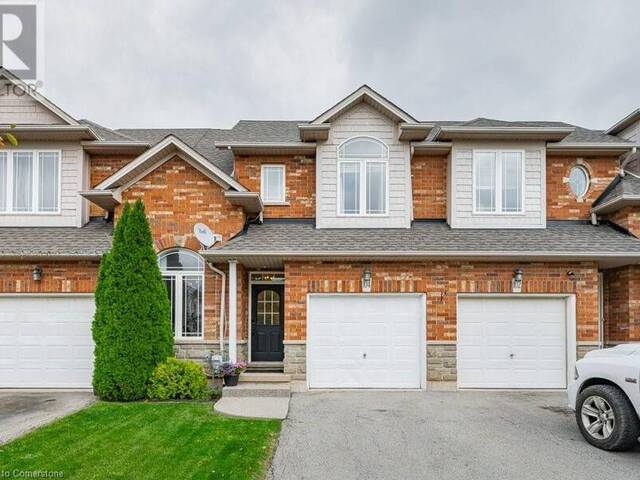 104 BENZIGER Lane Stoney Creek Ontario