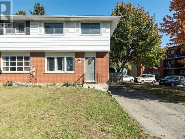 58 BRECKENRIDGE Drive Kitchener Ontario