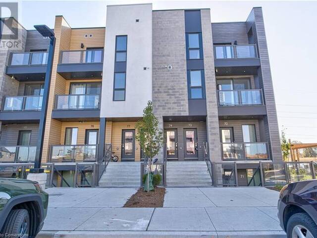 261 WOODBINE Avenue Unit# 73 Kitchener Ontario