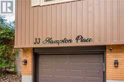 33 HAMPTON Place Kitchener