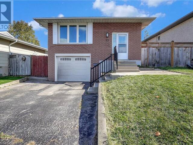 23 GREENBRIER Road Cambridge Ontario