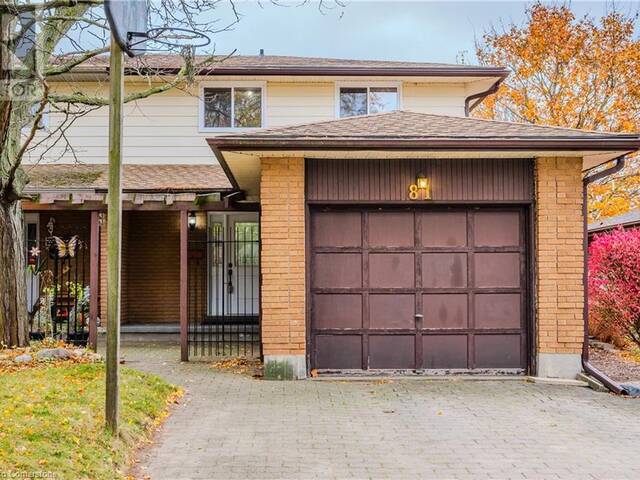 81 DALEGROVE Drive Kitchener Ontario