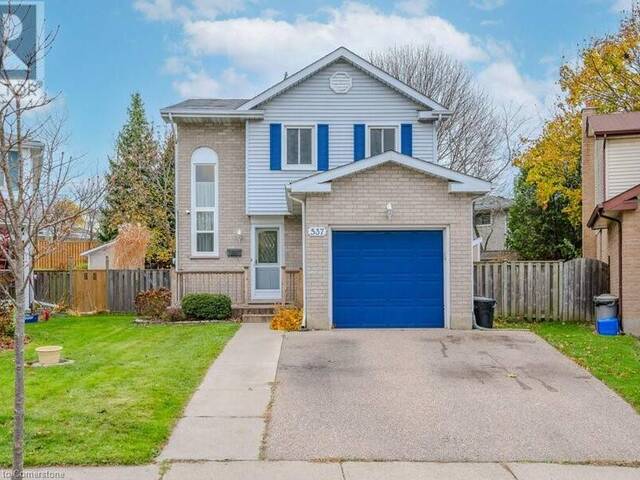 537 DRUMMERHILL Crescent Waterloo Ontario