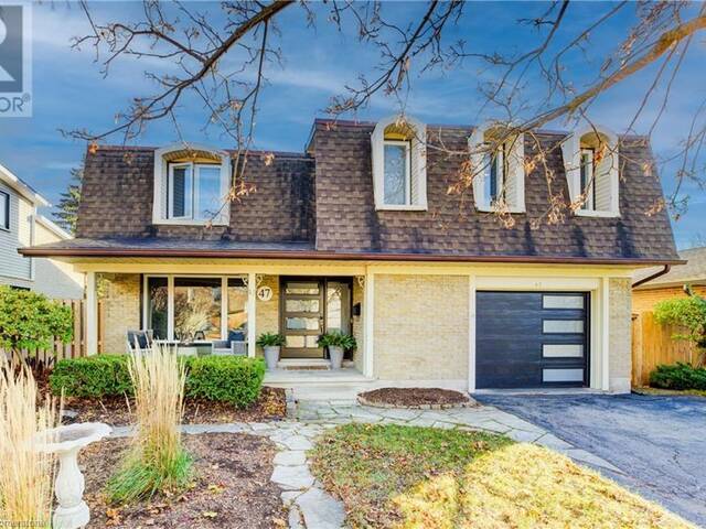 47 MANOR Drive Kitchener Ontario