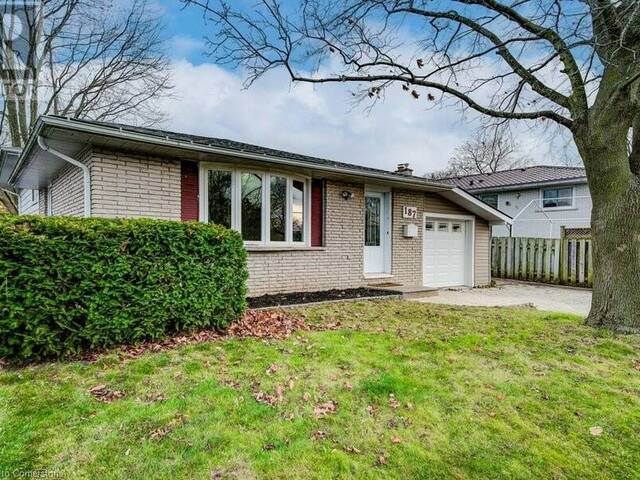 187 CHRISTOPHER Drive Cambridge Ontario