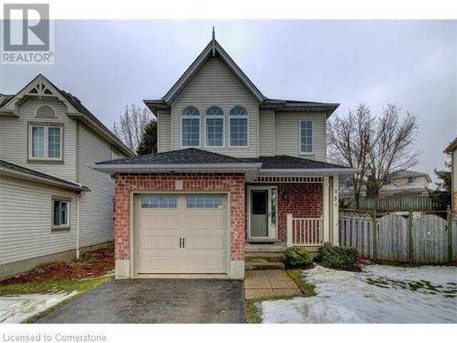 134 CAVELLETTI Court Waterloo Ontario