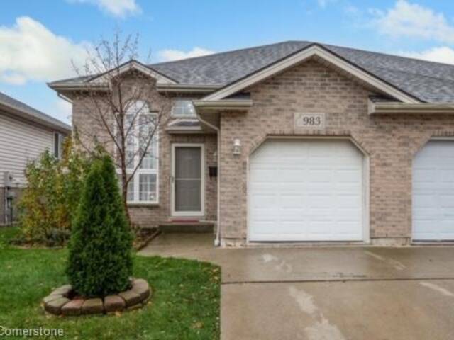 983 LEMONWOOD Crescent Windsor Ontario