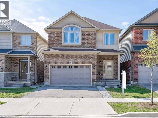 243 GREENWATER Place Unit# LOWER Kitchener Ontario