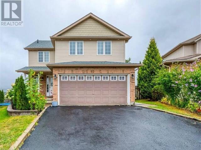 53 SANDWELL Court W Unit# Upper Kitchener Ontario