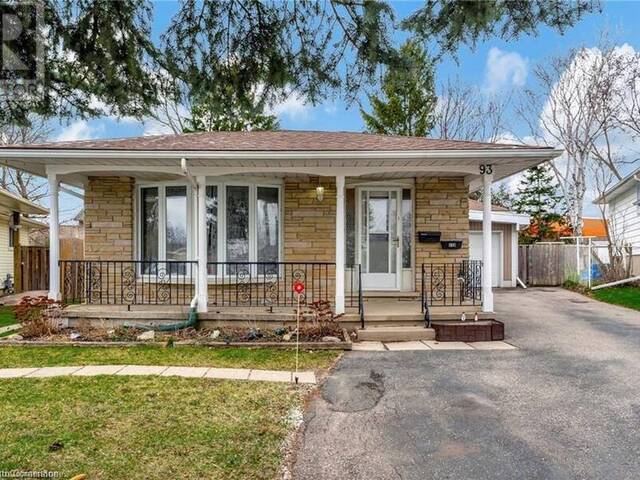 93 ROBERTS Crescent Kitchener Ontario