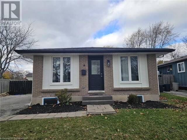 6 PATIENCE Crescent Unit# UPPER London Ontario