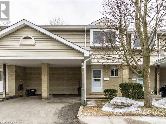 125 SEKURA Crescent Unit# 62 Cambridge Ontario