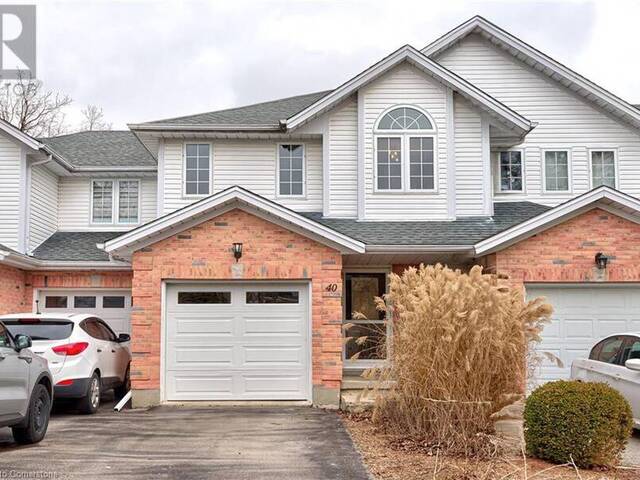 40 BRANDY Crescent Kitchener Ontario