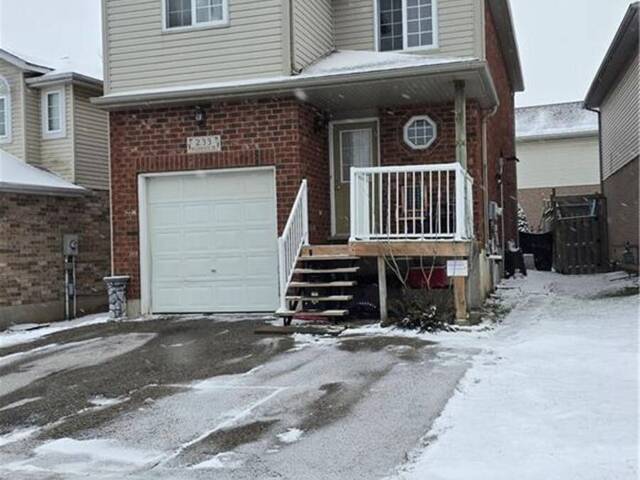 233 WILDERNESS Drive Unit# Lower Kitchener Ontario