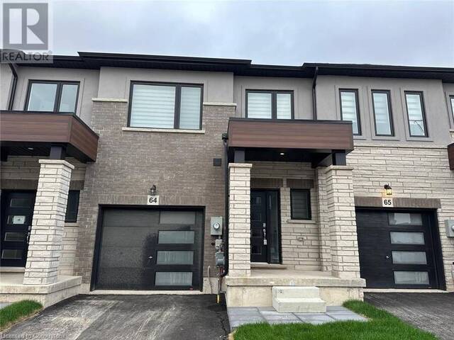 155 EQUESTRIAN Way Unit# 64 Cambridge Ontario