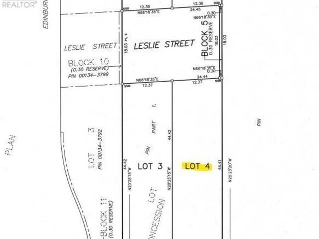 LOT 4 LESLIE Street Woodstock Ontario