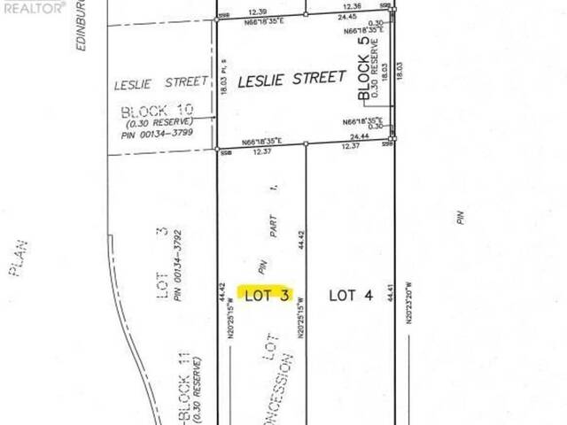 LOT 3 LESLIE Street Woodstock Ontario