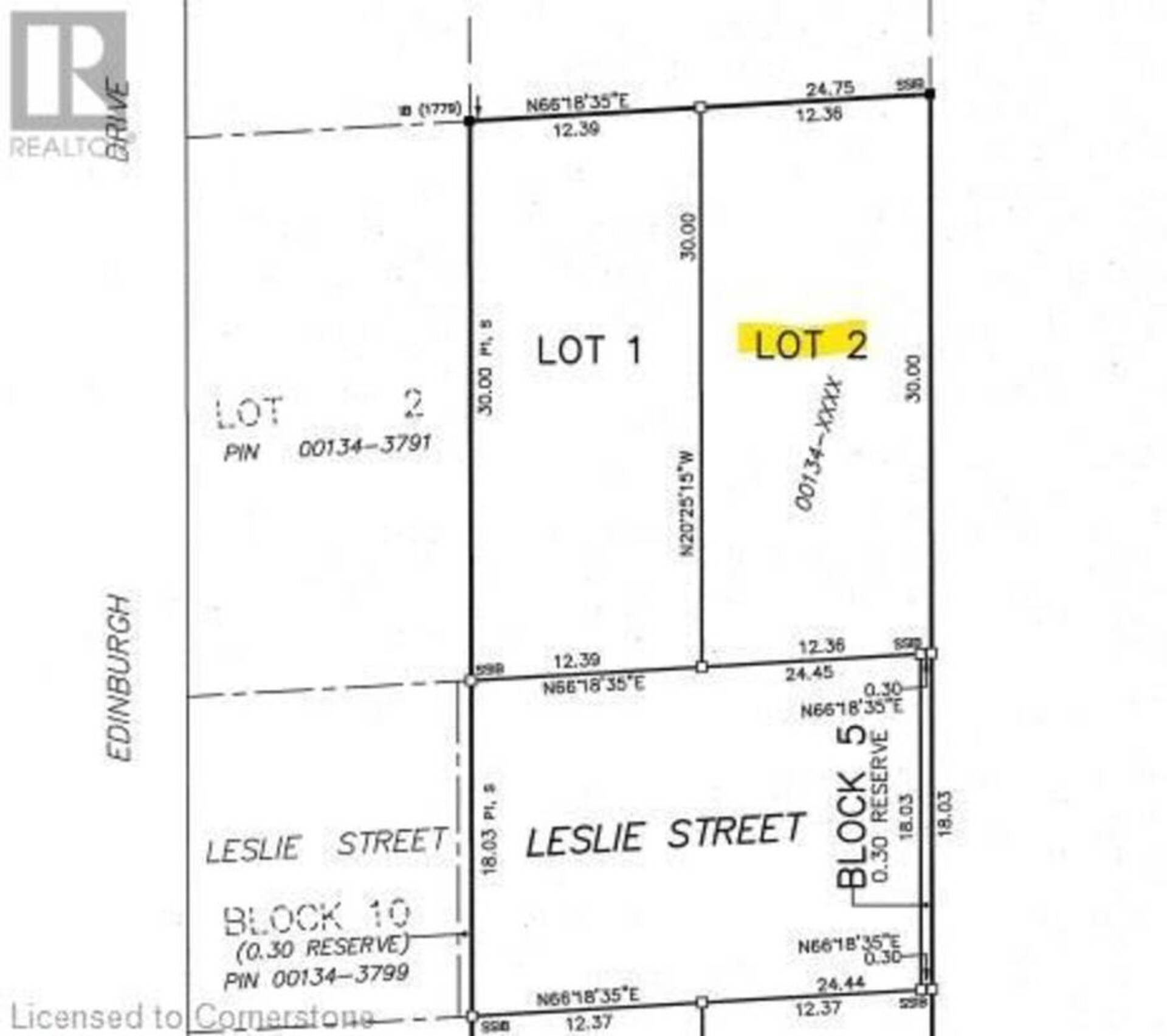 LOT 2 LESLIE Street Woodstock