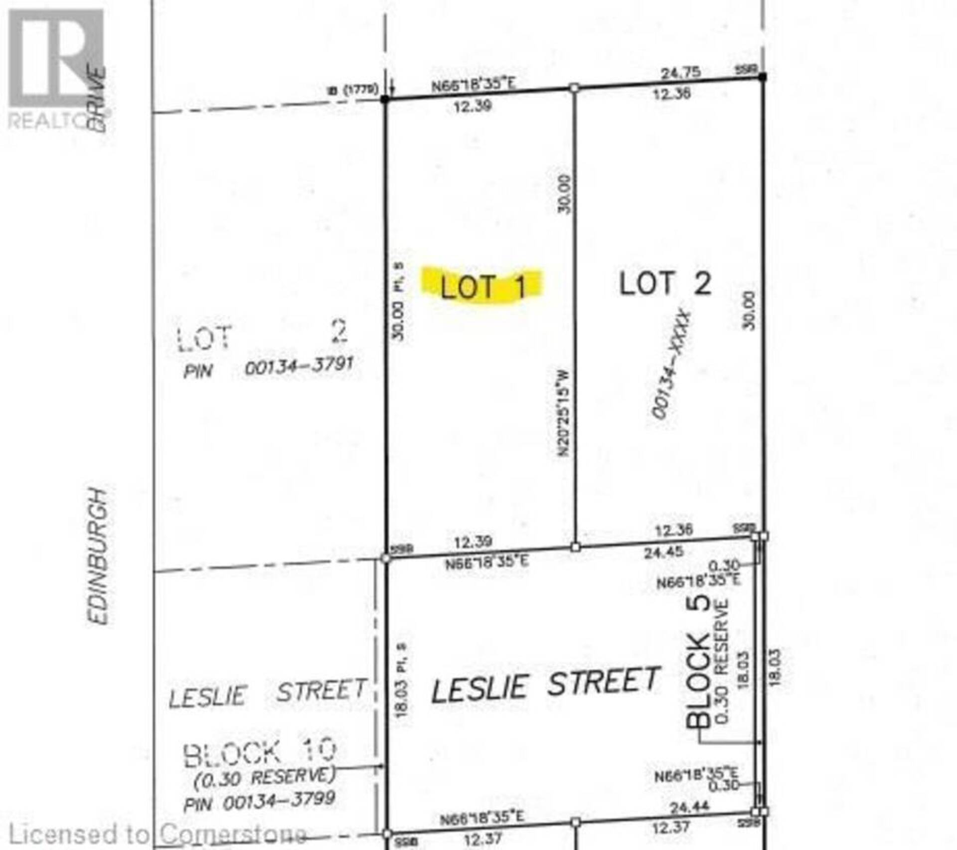 LOT 1 LESLIE Street Woodstock