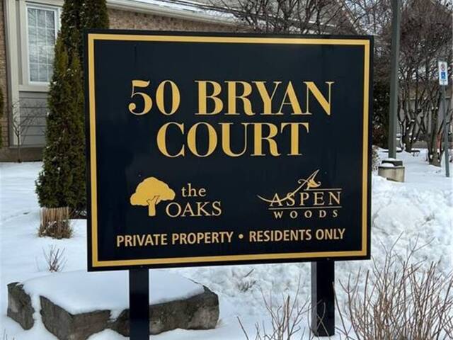 50 BRYAN Court Unit# 407 Kitchener Ontario