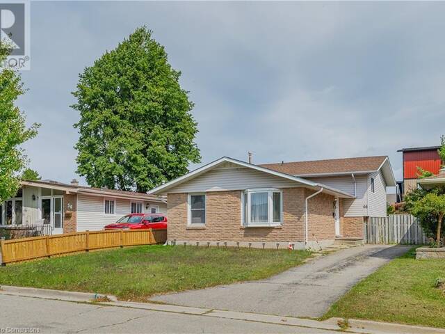 46 CALMCREST Drive Kitchener Ontario