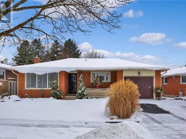 37 MONTCALM Drive Kitchener Ontario