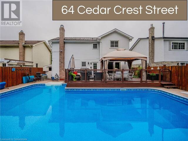 64 CEDAR CREST Street Kitchener Ontario