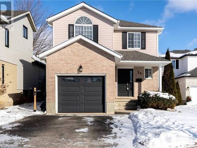 26 GREGG Court Kitchener Ontario