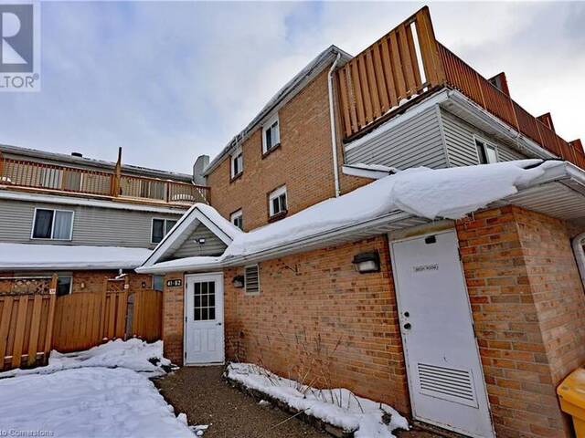 67 VALLEYVIEW Road Unit# 58 Kitchener Ontario