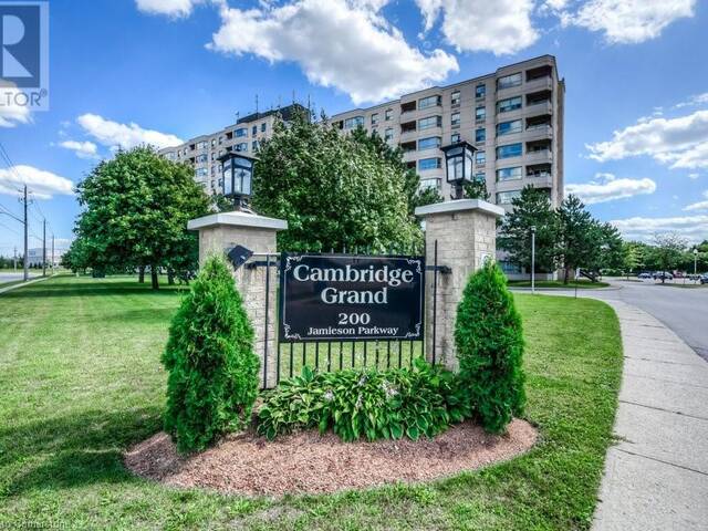 200 JAMIESON Parkway Unit# 604 Cambridge Ontario