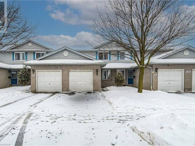 395 KINGSCOURT Drive Unit# 5 Waterloo Ontario