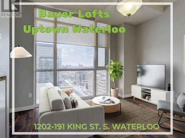 191 KING Street S Unit# 1202 Waterloo Ontario