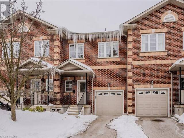 76 WOOLWICH Street Unit# 7 Kitchener Ontario