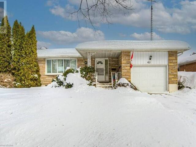 42 BETTLEY Crescent Kitchener Ontario