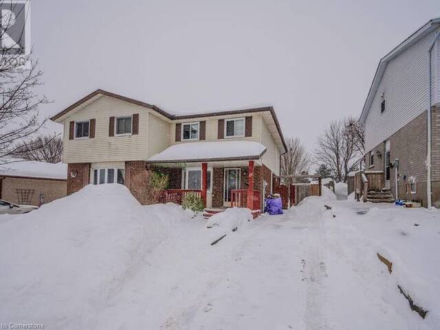 17 FOLKSTONE Crescent Kitchener Ontario