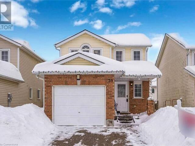 39 DAHLIA Street Kitchener Ontario