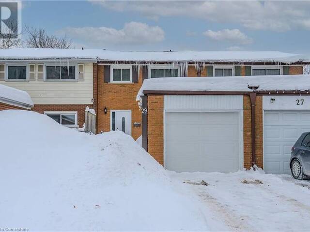 29 OBERMEYER Drive Kitchener Ontario