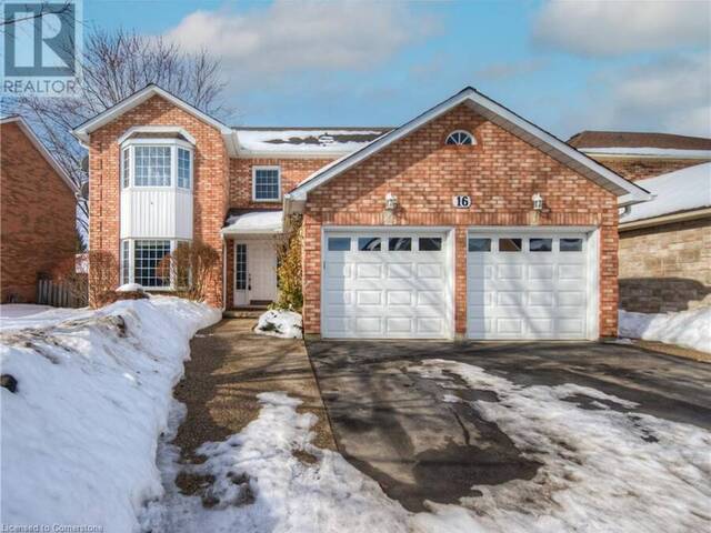 16 BEASLEY Crescent Cambridge Ontario