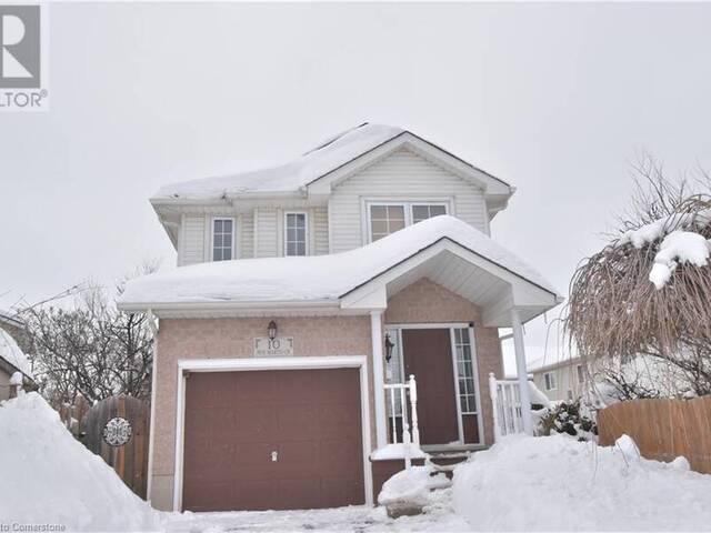 10 PINE MARTIN Crescent Kitchener Ontario