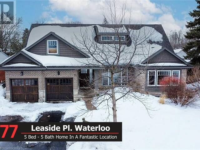 77 LEASIDE Place Waterloo Ontario