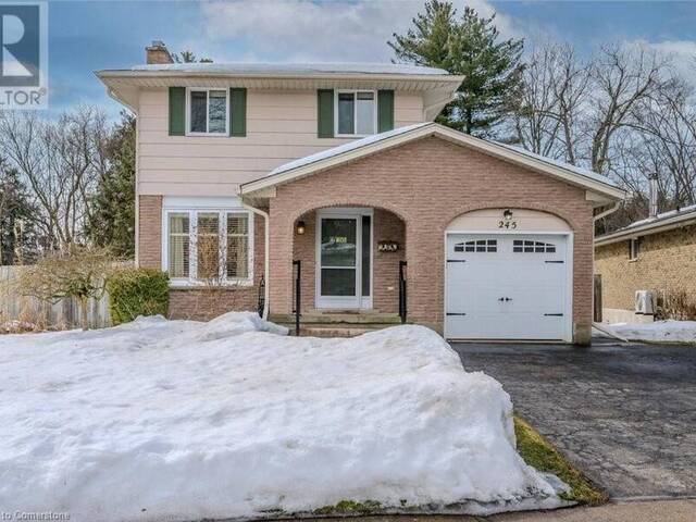 245 BECHTEL Drive Kitchener Ontario