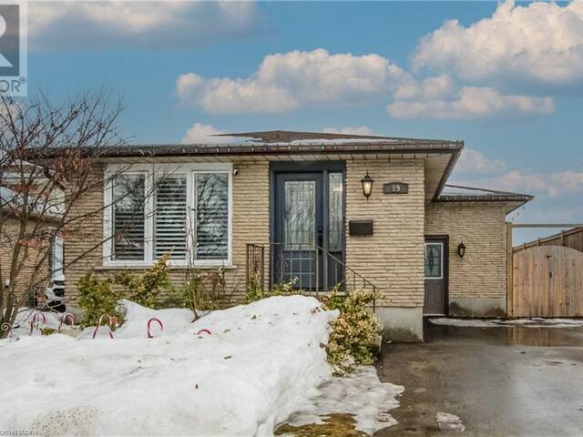 89 BROKEN OAK Crescent Kitchener Ontario